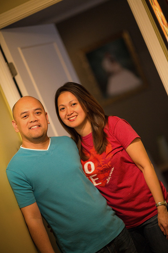 The lovely couple.